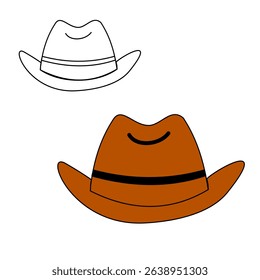A versatile icon set of various hats in vector style. Perfect for fashion, costume, or avatar designs. Fully editable and scalable for web, apps, games, and educational projects.