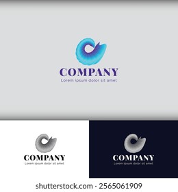 The versatile logo embodies adaptability and flexibility with its design that seamlessly fits into various contexts its clean and simple elements allow for easy customization while maintaining its art