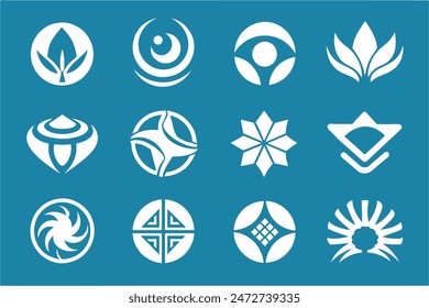 Versatile Logo Set: Modern Icon Collection