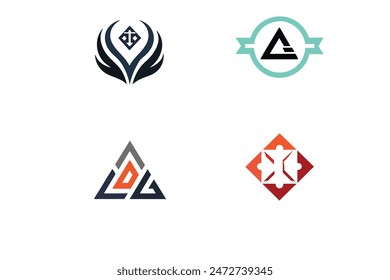 Conjunto versátil del logotipo: Colección moderna del icono