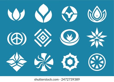 Versatile Logo Set: Modern Icon Collection