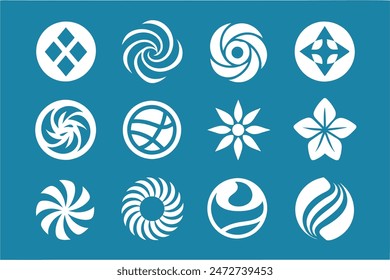 Versatile Logo Set: Modern Icon Collection