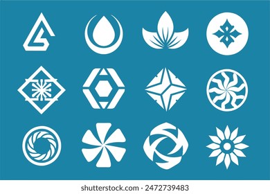 Versatile Logo Set: Modern Icon Collection