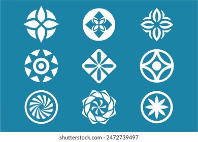Versatile Logo Set: Modern Icon Collection