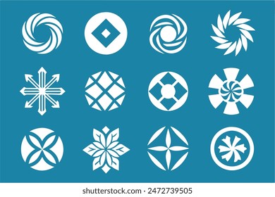 Versatile Logo Set: Modern Icon Collection