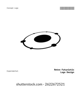 Versatile Minimalist Retro Futuristic Logo for Music, Fashion, Food, Events, and More