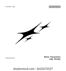 Versatile Minimalist Retro Futuristic Logo for Music, Fashion, Food, Events, and More