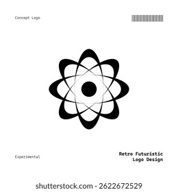 Versatile Minimalist Retro Futuristic Logo for Music, Fashion, Food, Events, and More