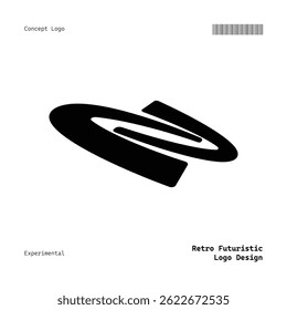 Versatile Minimalist Retro Futuristic Logo for Music, Fashion, Food, Events, and More