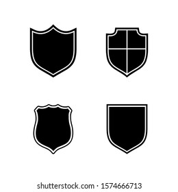 A versatile mixed shield emblem logo design combining traditional and modern styles. Perfect for security companies, sports teams, schools, and premium branding that requires strength and trust.