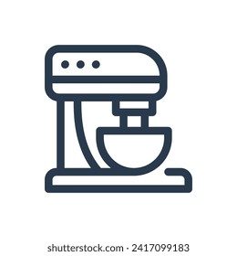 Versatile Mixer Vector Icon Illustration