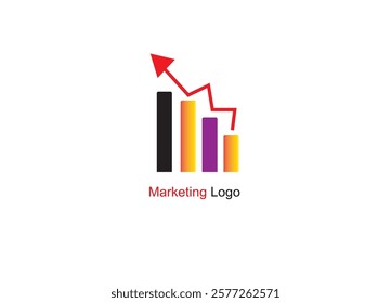 A versatile and modern vector logo crafted for marketing companies. Featuring sleek elements and dynamic layouts, this design represents strategy, growth, and success, making it ideal for promotions.