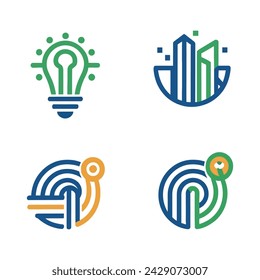Versatile and Modern Vector Logo Designs Collection
