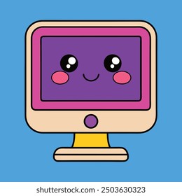 Versatile PC Vector Illustration: Ideal for Technology and Computer Designs