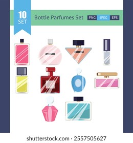 Versatile Perfume Bottle Mockup Set