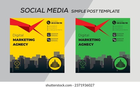 Versatile post template for various content styles and purposes