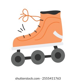 Versatile roller skates icon for speed, fun, and smooth outdoor movement