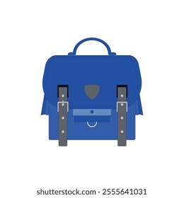 Versatile School Bag Illustration - Stylish Backpack Design for Students, Kids, and Teens, Modern School Supplies, Durable Travel Bag, Trendy and Functional Backpack Artwork