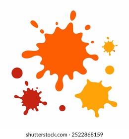  A versatile set of isolated splashes, blots, and stains in vector format. Perfect for adding artistic flair to designs, posters, backgrounds, and creative digital projects.