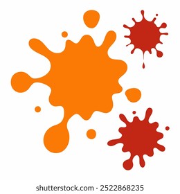  A versatile set of isolated splashes, blots, and stains in vector format. Perfect for adding artistic flair to designs, posters, backgrounds, and creative digital projects.