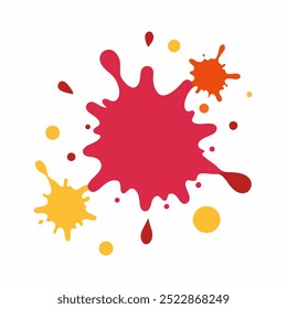  A versatile set of isolated splashes, blots, and stains in vector format. Perfect for adding artistic flair to designs, posters, backgrounds, and creative digital projects.