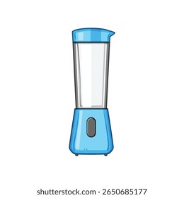 desenho animado de liquidificador de smoothie versátil. fácil limpo, silencioso poderoso, confiável e acessível versátil smoothie blender sinal.