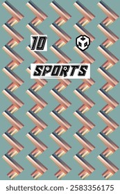 Versatile Sports Jersey Digital Download Soccer Basketball Football Esports Modern Style Futuristic Trendy Colorful Abstract Pattern