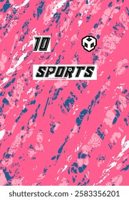 Versatile Sports Jersey Digital Download Soccer Basketball Football Esports Modern Style Futuristic Trendy Colorful Abstract Pattern