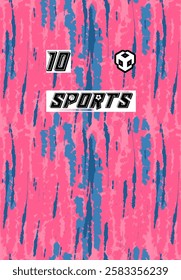 Versatile Sports Jersey Digital Download Soccer Basketball Football Esports Modern Style Futuristic Trendy Colorful Abstract Pattern