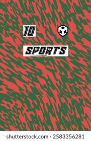 Versatile Sports Jersey Digital Download Soccer Basketball Football Esports Modern Style Futuristic Trendy Colorful Abstract Pattern