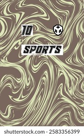 Versatile Sports Jersey Digital Download Soccer Basketball Football Esports Modern Style Futuristic Trendy Colorful Abstract Pattern