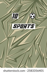 Versatile Sports Jersey Digital Download Soccer Basketball Football Esports Modern Style Futuristic Trendy Colorful Abstract Pattern