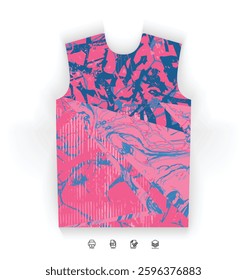 Versatile Sports Jersey Digital Download Soccer Basketball Football Esports Modern Style Futuristic Trendy Colorful Abstract Pattern