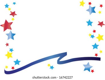 versatile star design great for documents and patriotic designs