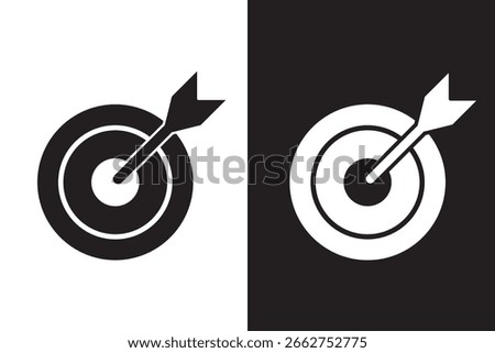Versatile Target Icon Set (Editable Strokes)