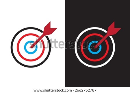 Versatile Target Icon Set (Editable Strokes)
