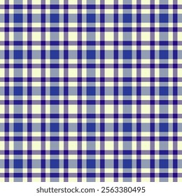 Versatile vector tartan pattern for fabric, perfect for fashion designers and DIY enthusiasts. High-quality seamless design for various uses.