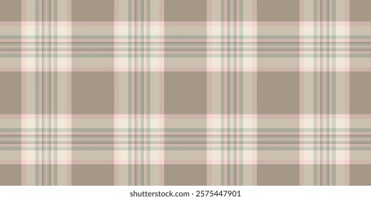 Versatile vector tartan pattern for fabric, perfect for fashion designers and DIY projects. High-quality, seamless design.