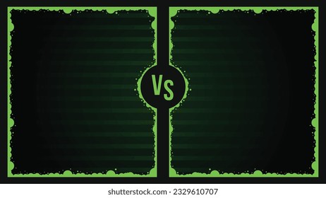 Versus background competition baner design 