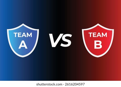 Versus background with fun style
