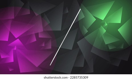 Versus background with pink green for game, battle, challenge, fight, competition, contest, team, boxing, championship, clash, combat, tournament, conflict, duel, MMA, football