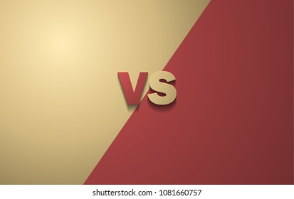 Versus Background Screen.