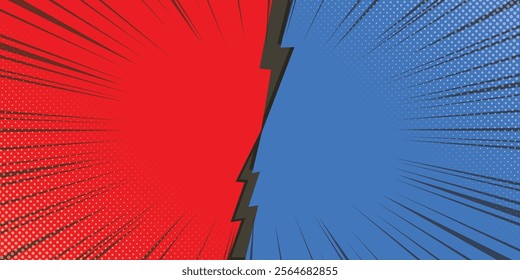 versus background template vector design