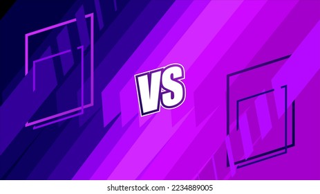 im Vergleich zu Vektor-Vektorgrafik-Konzept für Schlacht, Konfrontation oder Kampf