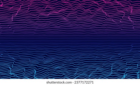 Versus Battle Background. Purple VS Blue Battle. Vector Illustration.