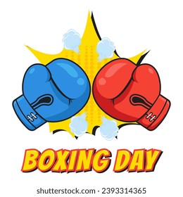 Versus Boxing Gloves on Pop Art suitable for Boxing Day