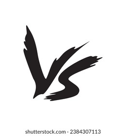 frente al diseño de caligrafía. signo y símbolo de la competencia de batalla.