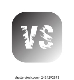 icono en comparación con el diseño del logotipo de la ilustración de la plantilla vectorial