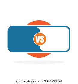 Versus letters logo - vector. Color creative Icon. Versus screen