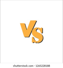 Versus Letters Vs Logo Vector Vector De Stock Libre De Regal As Shutterstock